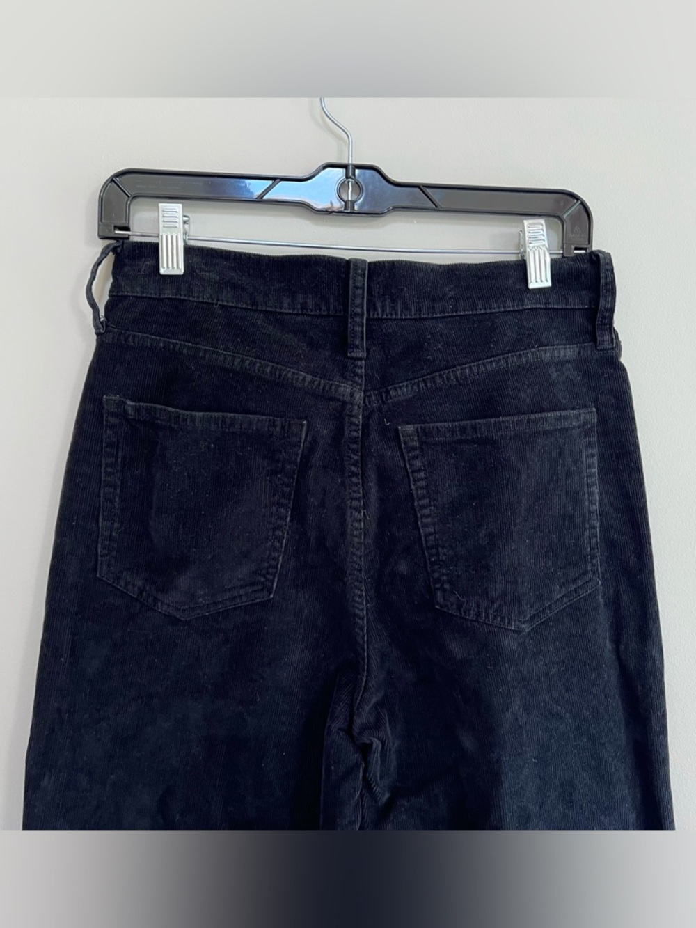 J.Crew Women’s Wide-leg High Rise Corduroy Trouser Pants BT922 in Black, 26 - Picture 6 of 11